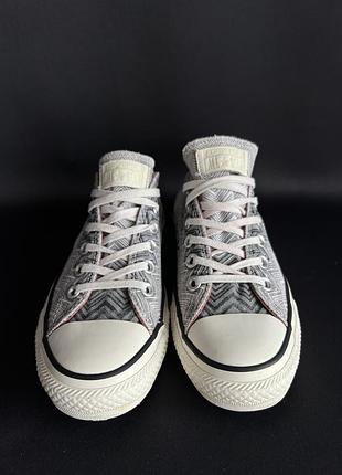 Missoni converse орининал женские кеды р. 37,5 25 см.