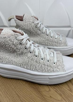 Оригінальні кеди converse chuck taylor all star move platform high sherpa