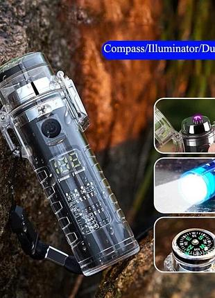 Зажигалка электроимпульсная usb 229