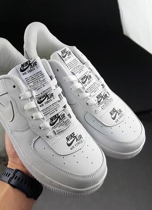 N1ke force 1 double air белые