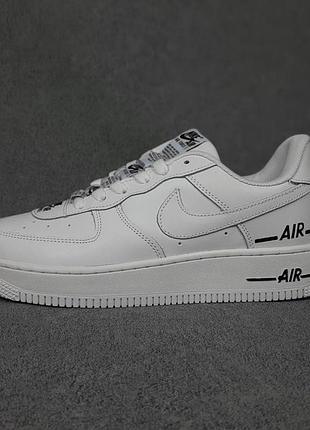 N1ke force 1 double air белые 4