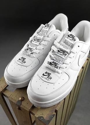 N1ke force 1 double air белые 6