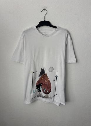 Armani exchange janice sung men’s tee original  чоловіча фуьболка армані оригінал