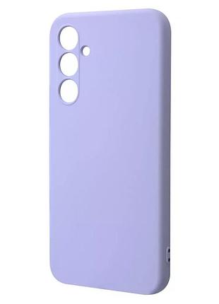 Чехол-накладка wave colorful case для samsung galaxy a54, светло-фиолетовый