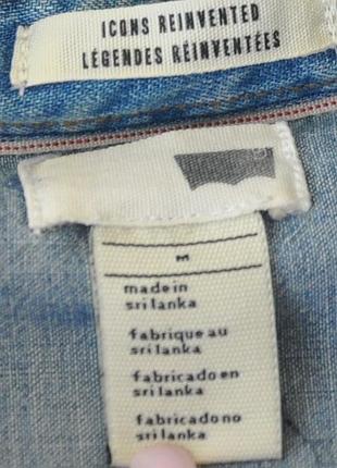 Джинсовая рубашка levi’s 3
