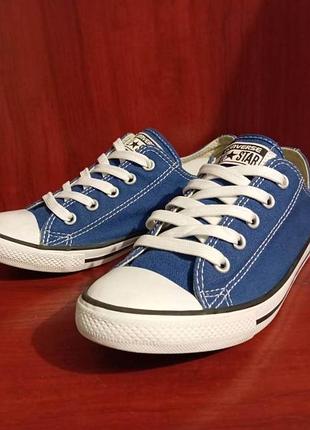 Насичено-сині кеди converse chuck taylor all star | розмір 37 (23 см) - 550 грн