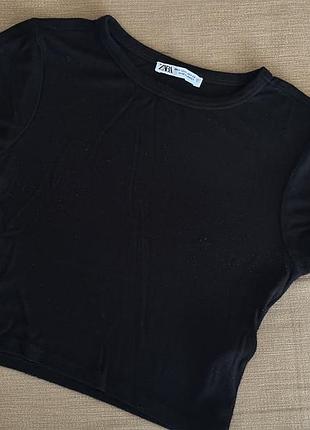 Топ чорний жіночий zara