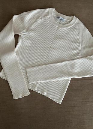 Кофта жіноча молочного кольору zara
