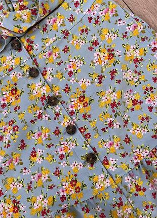 Спідниця topshop tall у квітковий принт, розмір m (eur 38) 3