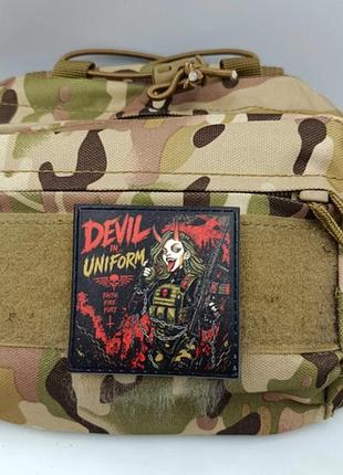 Шеврон devil in uniform 2