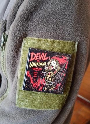 Шеврон devil in uniform 3