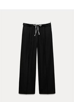 Чорні штани zara