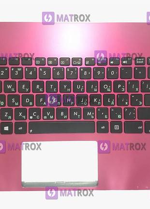 Передняя панель для asus x401, x450, a450 розовый