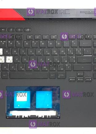 Передняя панель для asus rog strix g713qy, g713qm, g713qr черный
