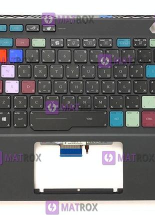 Передняя панель для asus rog zephyrus g14 ga401, ga401u, ga401qc темно-графитовая