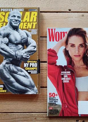 Журнал muscular development usa (2014), women's health usa (2020), журналы бодибилдинг, фитнес