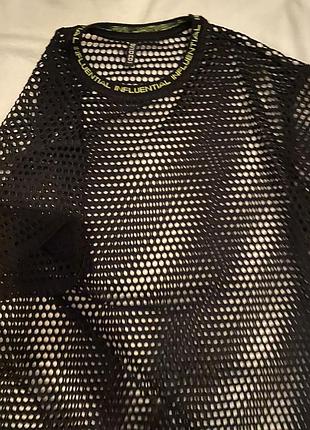 Футболка сітка, довга h&m