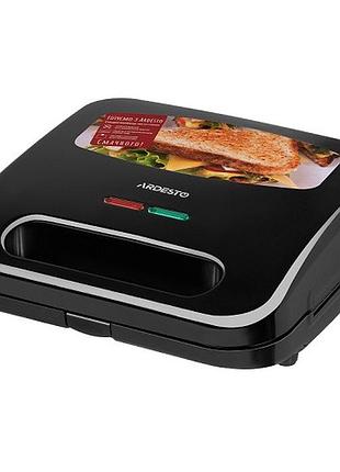 Сэндвичмейкер ardesto sm-h110bsn 700w пластик черный