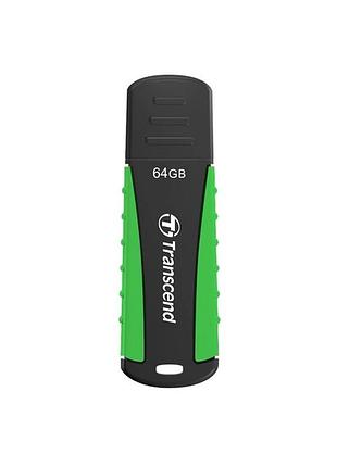 Флэш память/флешка transcend jetflash 810 rugged 64 гб usb 3.1 черный (ts64gjf810)