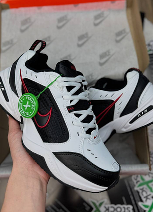 Air monarch white / black 4