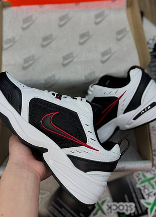 Air monarch white / black 6