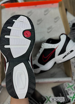 Air monarch white / black 8