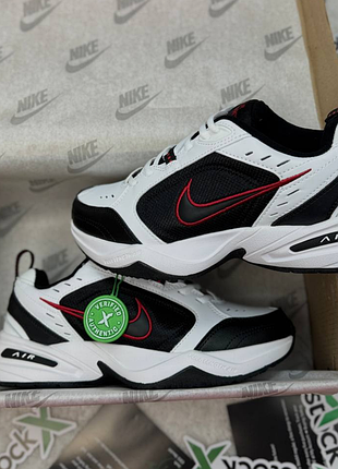 Air monarch white / black 5