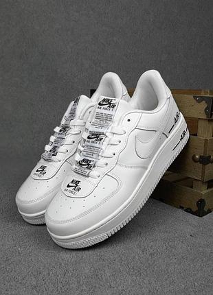 N1ke force 1 double air белые 4
