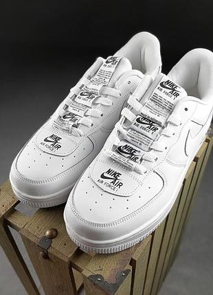 N1ke force 1 double air белые 5