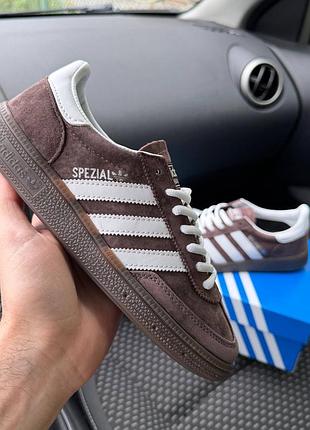 Кросівки adi… spezial handball brown. наложка