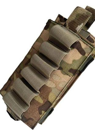 Підсумок для нарізних патронів 12 калібру (6+6 шт) cordura 1050(ttx3761)