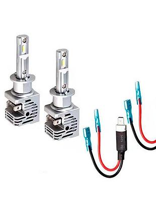Светодиодные лампы h10 ea light x m4 3200lm 5500k 12-24v 2 шт