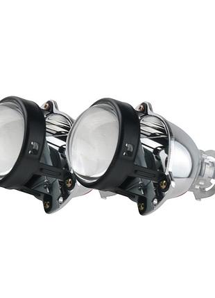 Биксеноновые линзы 2,5" h1 35w 12v h7/h4 2 шт (01946)