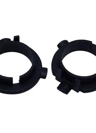 Перехідники для led/ксенон ламп h7 kia k3, k4, k5, sorento / hyundai veloster, i30 / mitsubishi outlander 3 (2 шт)