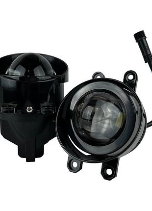 Led противотуманные фары toyota camry / corolla / rav4 / prado (тойота) 100w линзованные птф light x комплект