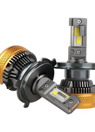 Led лампы h4 ea light x k100 15000lm 5000k 9-32v 2 шт