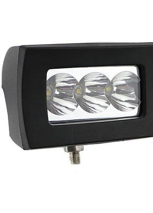 Додаткова led фара ea light x jr-l 15w 75×37×50 мм 9–32v ip67 дальнє світло для авто, мото та спецтехніки