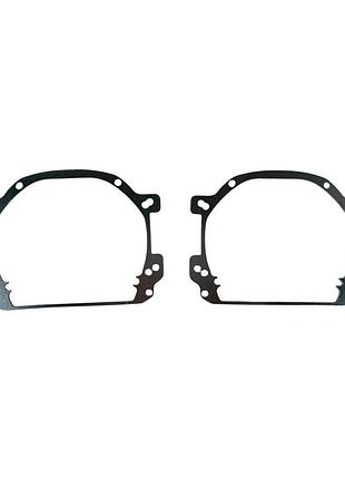 Перехідні рамки для заміни лінз honda cr-v 3 (2007-2011) / accord 8 (галоген) під hella 3r / bi-led 3.0" (комплект) tc-hd-002