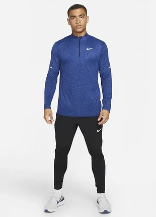 ​мужской спортивный, беговой лонгслив nike running dri-fit (1/2 zip)
