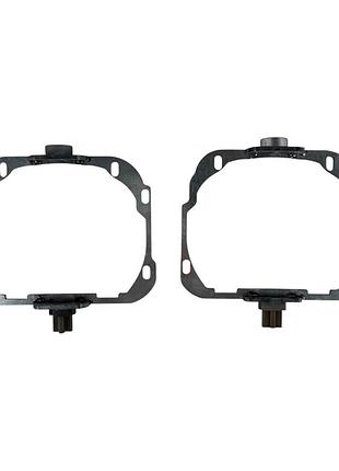 Переходные рамки для замены линз hyundai santa fe 3 dm (от 2013 г.в.) адаптив (afs) под hella 3r / bi-led 3.0" (комплект)
