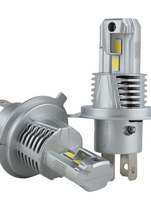 Led лампы h4 ea light x м5s 8000lm 5000k 12-24v 2 шт