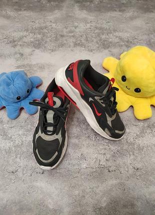Кроссовки nike air max bolt gs dark smoke grey university red