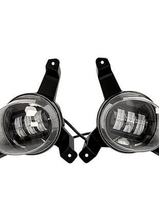 Противотуманные фары chevrolet aveo t250 30w led белый свет ближний луч комплект 2 шт (03116)