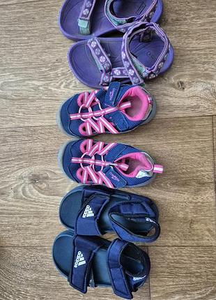 Босоножки, обувь на лето, сандалии adidas, teva, oshkosh