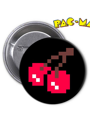 Значок pac man | пак мен 03