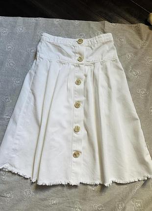 Довга біла спідницяzara