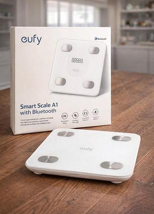 Умные весы eufy smart scale a1 с bluetooth, анализ тела, подключение к приложению