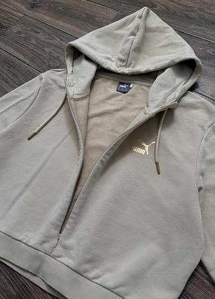 Укорочена зіп худі puma 6