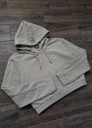 Укорочена зіп худі puma 8