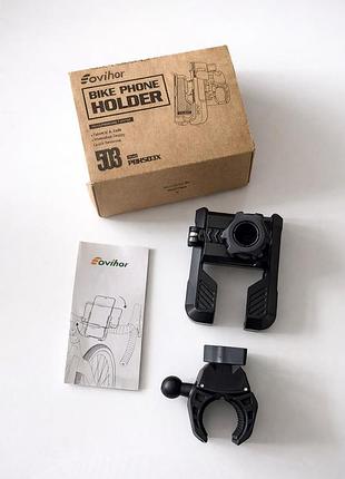 Тримач для телефону на велосипед sovihor pbks03x bike phone holder